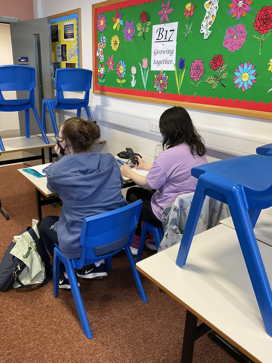 Year 12 and some Year 11 pupils attending revision sessions today for their upcoming GCSE modules. 📚 Well done girls on your hard work and dedication! ⭐️🙌🏻

<a href="/SaintMarysDerry/">St Mary's College</a>