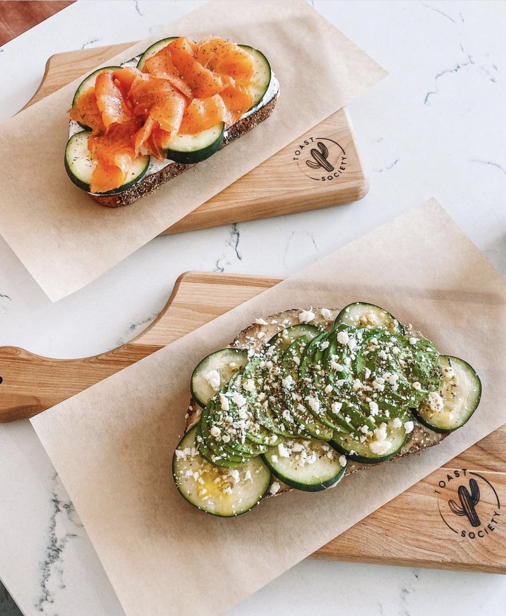 Good morning ☀️ See you soon for some brekky 😉

📸: our Toast &amp; Lox and The Greek 

#Vegas #brunch #toast