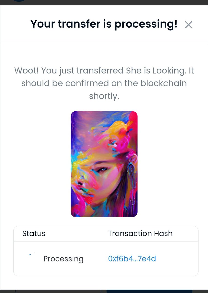 AndroidNft's tweet image. 🎉🎉🎉Just Gaveaway my New #Nft in a #NFTGiveaway

If you wanna Participate in Next one!

1️⃣FOLLOW @AndroidNft
2️⃣LIKE AND RETWEET👍
3️⃣DROP YOUR $ETH WALLET BELOW