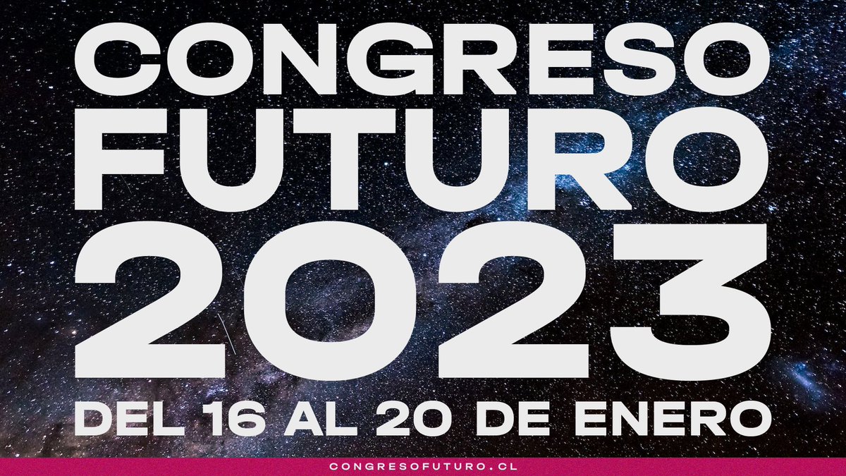 congresofuturo's tweet photo. Tenemos un anuncio importante 👀 El evento de divulgación del conocimiento más esperado del año... ¡ya tiene fecha! 🙌 #CongresoFuturo2023 se realizará entre el 16 y el 20 de enero próximo 🥳 https://t.co/2mlKR0JE6l