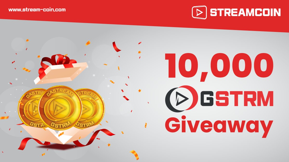 🚀10,000 $GSTRM #Giveaway🚀

1️⃣ Follow <a href="/streamcoin_strm/">StreamCoin</a>
2️⃣ RT + Like this post
3️⃣ Join Telegram @StreamCoin_Official_Community
4️⃣ Participate in the Bybit #AMA on our Telegram community at 10 AM GST on 22 April 2022
5️⃣ Fill out this form - forms.gle/aUL8ZjQAVR3Wg5…

#Airdrops