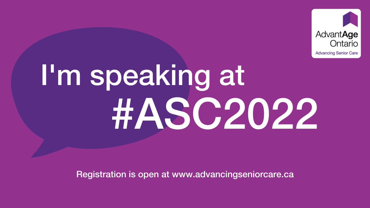 Excited to share our story at 1pm at #ASC2022 Engaging Family and Friends: Grey County’s Designated Care Partner Program. Most importantly, hear from 3 DCPs on their experience with the program.