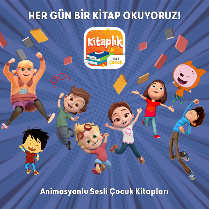 trtcocuk's tweet photo. TRT Çocuk Kitaplık’ı indir, uykudan önce her gün 1 kitap oku!