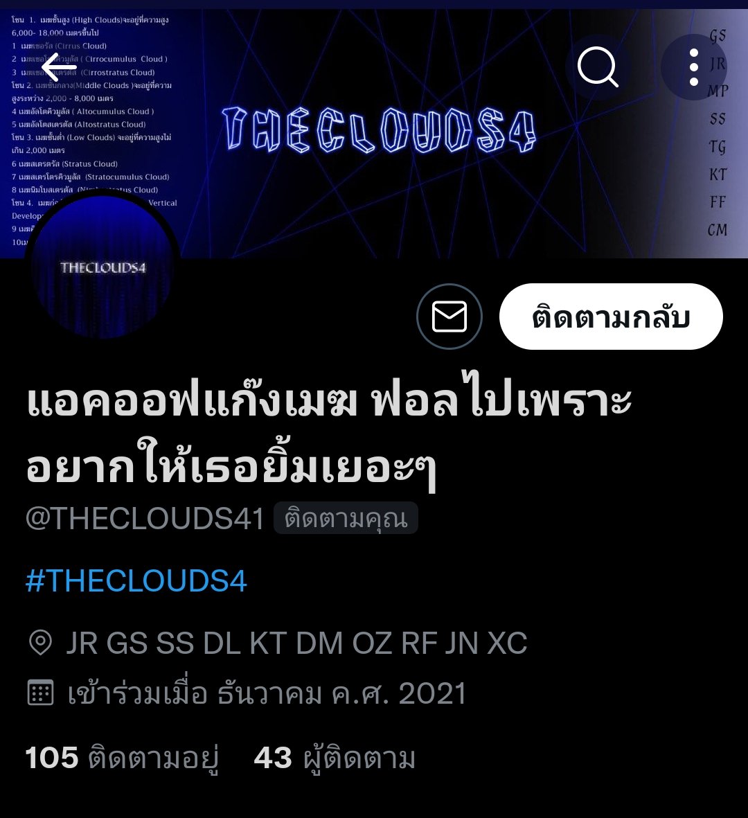 น่ารักค่ะ เธอเองก็อย่าลืมยิ้มเยอะๆนะคะ <a href="/THECLOUDS41/">แอคออฟแก๊งเมฆ ฟอลไปเพราะอยากให้เธอยิ้มเยอะๆ</a>