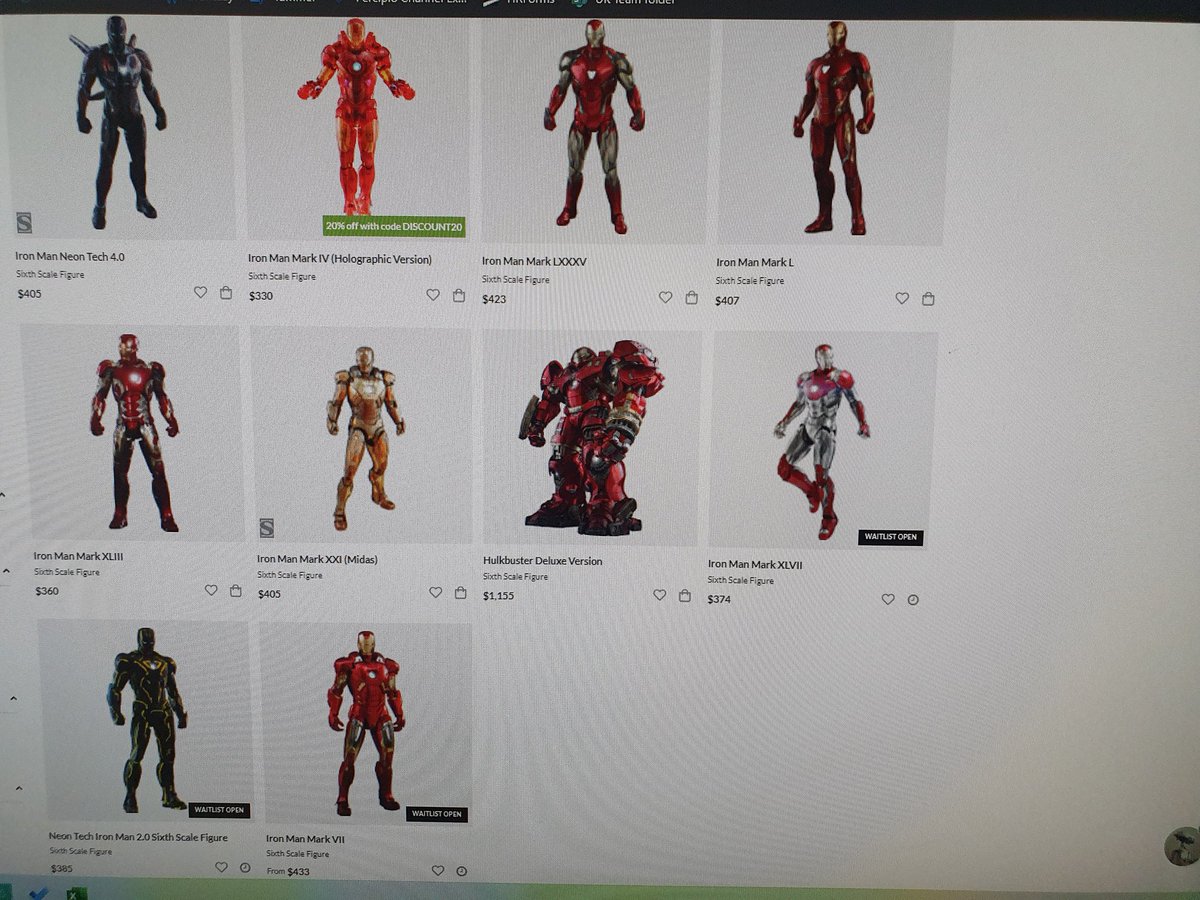 Schelldor321's tweet photo. @JedhaPatrol Hey Jedha, how you doing? Been watching your beginner collector's videos. My fav characters are IronMan and Thanos. These are the available ones on sideshow. In your opinion, any of them worth it to start a collection? My fav there is the 47 but still on waiting list https://t.co/JZVy976tBZ