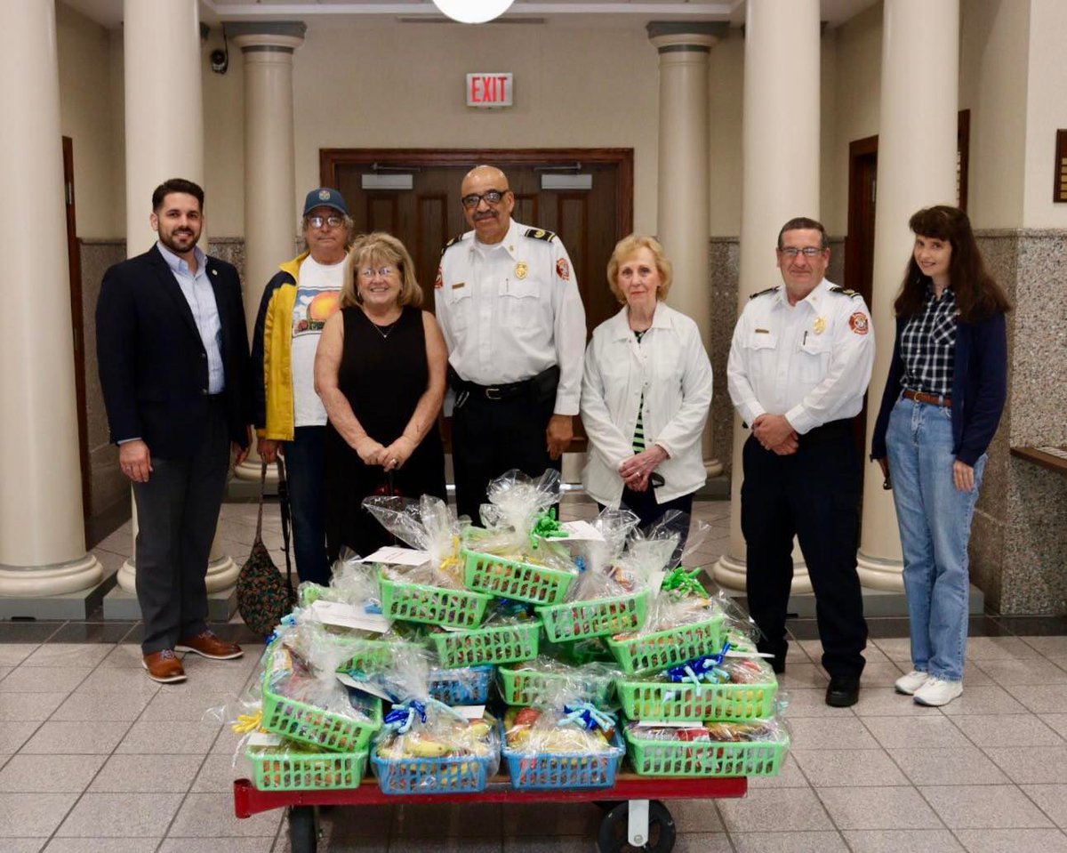 Thank you, First Presbyterian Church of #JacksonTN for gifting our men and women at all of our fire stations with gratitude baskets. @CityofJacksonTN