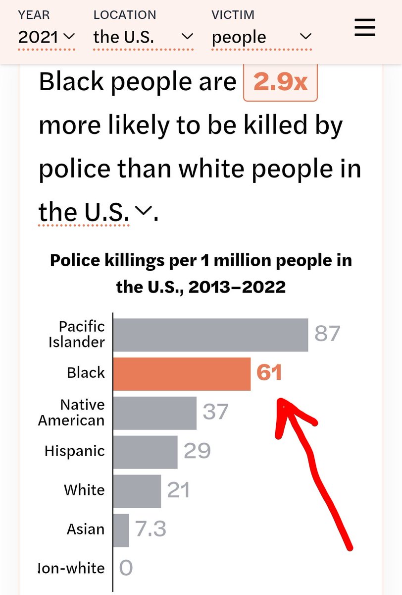 Jjlopez_almejo's tweet photo. Helena, la cosa es aún más grave. Según @amnistia y #MappingPoliceViolence, mueren asesinadas manos de la policía en EEUU más de 1000 personas al año por arma de fuego. Y los afro, a pesar de ser solo 13% de la población, representan el 24% de los asesinados. 👇 https://t.co/t7zhAfiJma