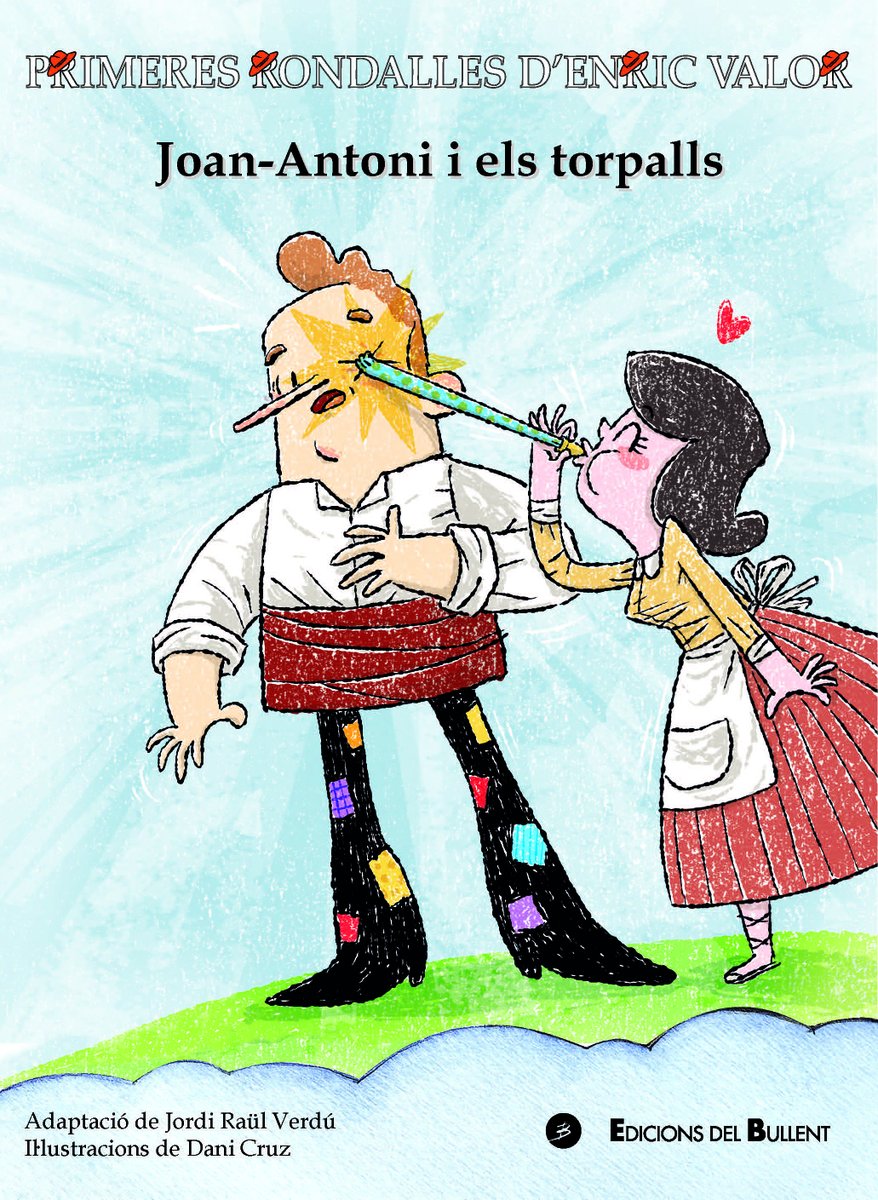 #Novetat una de les darreres rondalles d'Enric Valor adaptades per Jordi Raül Verdú: Joan-Antoni i els torpalls.

Les il·lustracions, dinàmiques i divertides, de <a href="/CruzIllustrator/">Dani_Cruz_illustrator</a> acompanyen a la perfecció l'argument, que també és prou esbojarrat:
👇👇