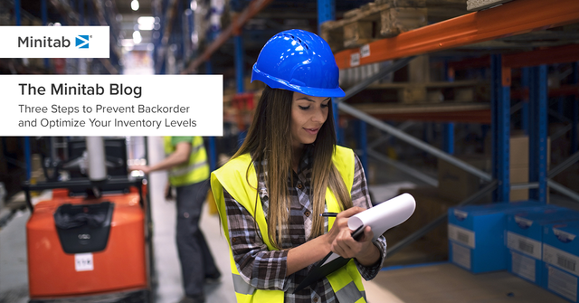 Minitab's tweet photo. Optimizing inventory, like most problem-solving, requires a thoughtful process. Read our blog to uncover the 3 steps to prevent backorders and see how Minitab solutions can help you solve that challenge:  https://t.co/5iR5eZ29QX
#inventory #minitab #backorders https://t.co/Mn1KOCKRzV