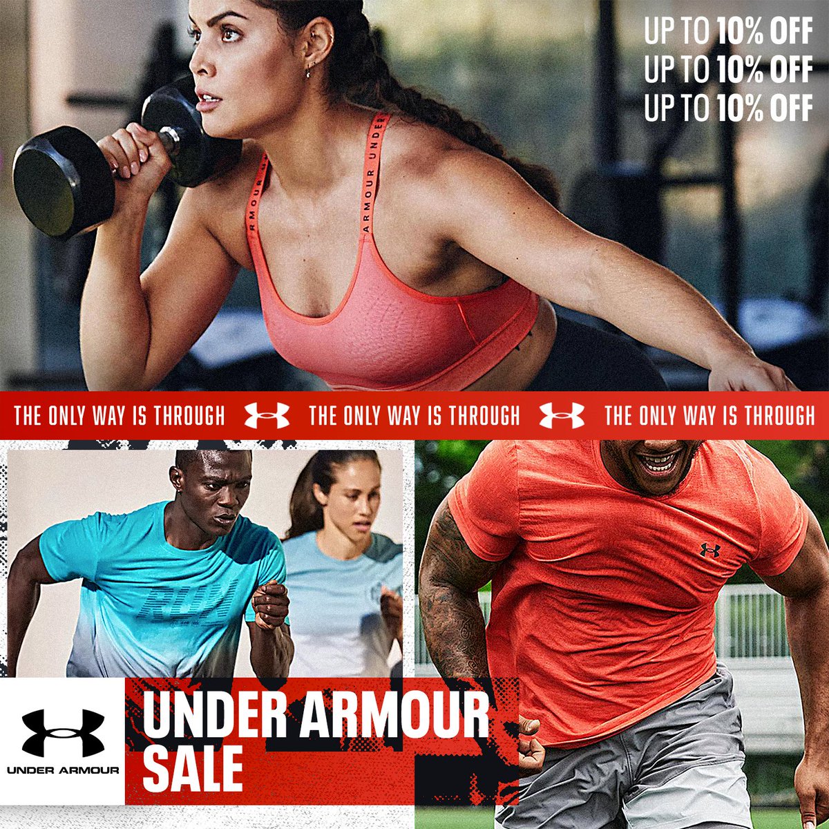Under Armour sales now on 👀

Save 10% on our Under Armour apparel!

Use code UA10 at checkout 🛒