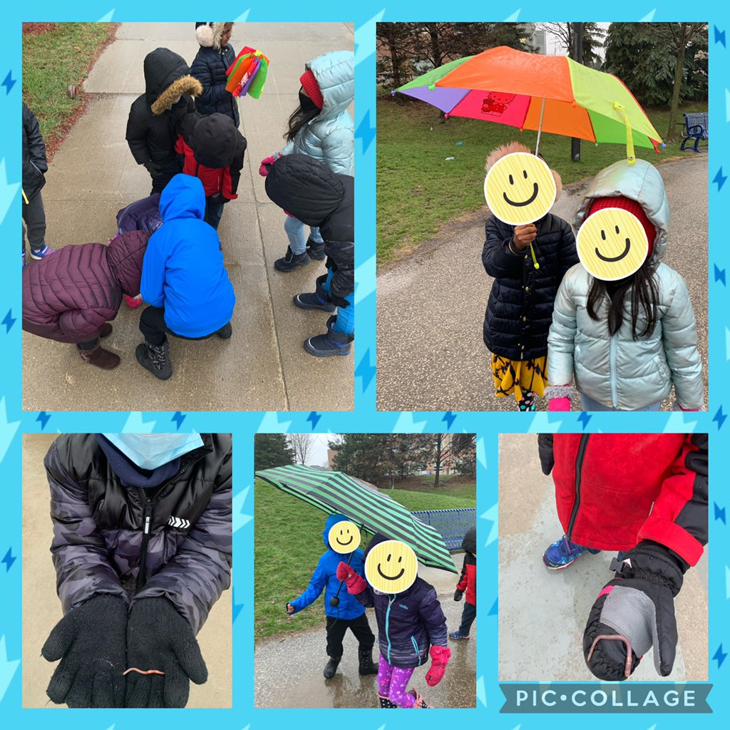 Boots ✅ jackets ✅ umbrellas ✅ K2 had our sense of adventure today! These nature loving students voted to go for a rainy day, spring walk and search for worms today! #OutdoorEd #FDK #RainyDayFun <a href="/WPS_Wolves/">Worthington PS</a> <a href="/PeelSchools/">Peel District School Board</a>