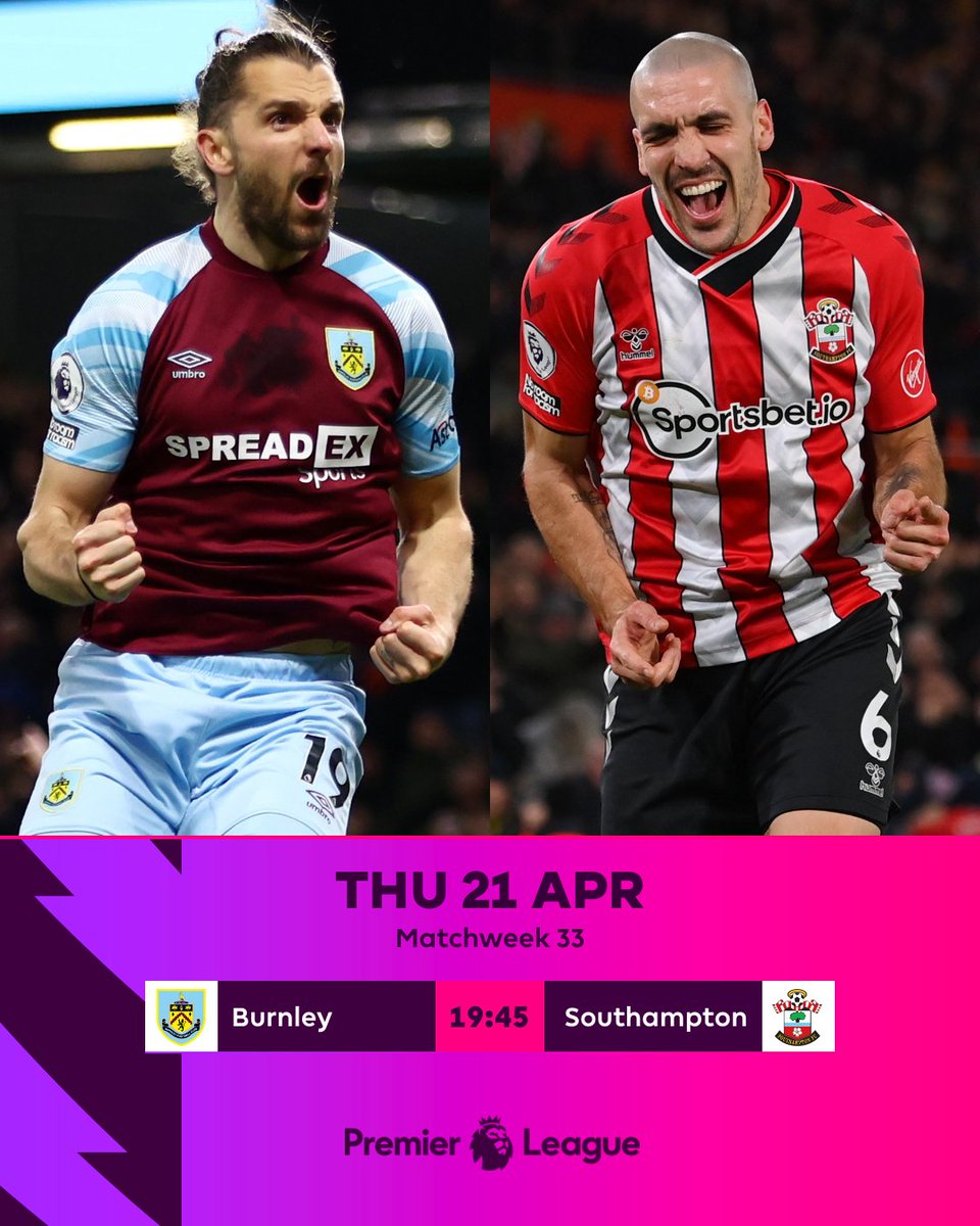 premierleague's tweet photo. 🔜 #BURSOU https://t.co/bHEElXF8zr