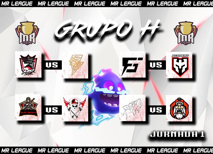 MR League #3 (@league_mr1) on Twitter photo Inician los enfrentamientos
¿Quienes seran los equipos que se logren llevarse los primeros 3 puntos?
<a href="/MR_eSports_CR/">MR_eSports</a> 🆚 @OlympusGodsCR
<a href="/F5Gaming__/">F5 Gaming</a> 🆚 <a href="/WSAcademyCR/">Warriors Squad Academy</a>
<a href="/OSraiders/">Old'sRaiders</a> 🆚 @skull_crooss
<a href="/team_legacycr/">Team Legacy Clash Royale</a> 🆚 <a href="/Teamberserkers1/">Teamberserkersoficial</a>
#MR_League Inician los enfrentamientos
¿Quienes seran los equipos que se logren llevarse los primeros 3 puntos?
<a href="/MR_eSports_CR/">MR_eSports</a> 🆚 @OlympusGodsCR
<a href="/F5Gaming__/">F5 Gaming</a> 🆚 <a href="/WSAcademyCR/">Warriors Squad Academy</a>
<a href="/OSraiders/">Old'sRaiders</a> 🆚 @skull_crooss
<a href="/team_legacycr/">Team Legacy Clash Royale</a> 🆚 <a href="/Teamberserkers1/">Teamberserkersoficial</a>
#MR_League