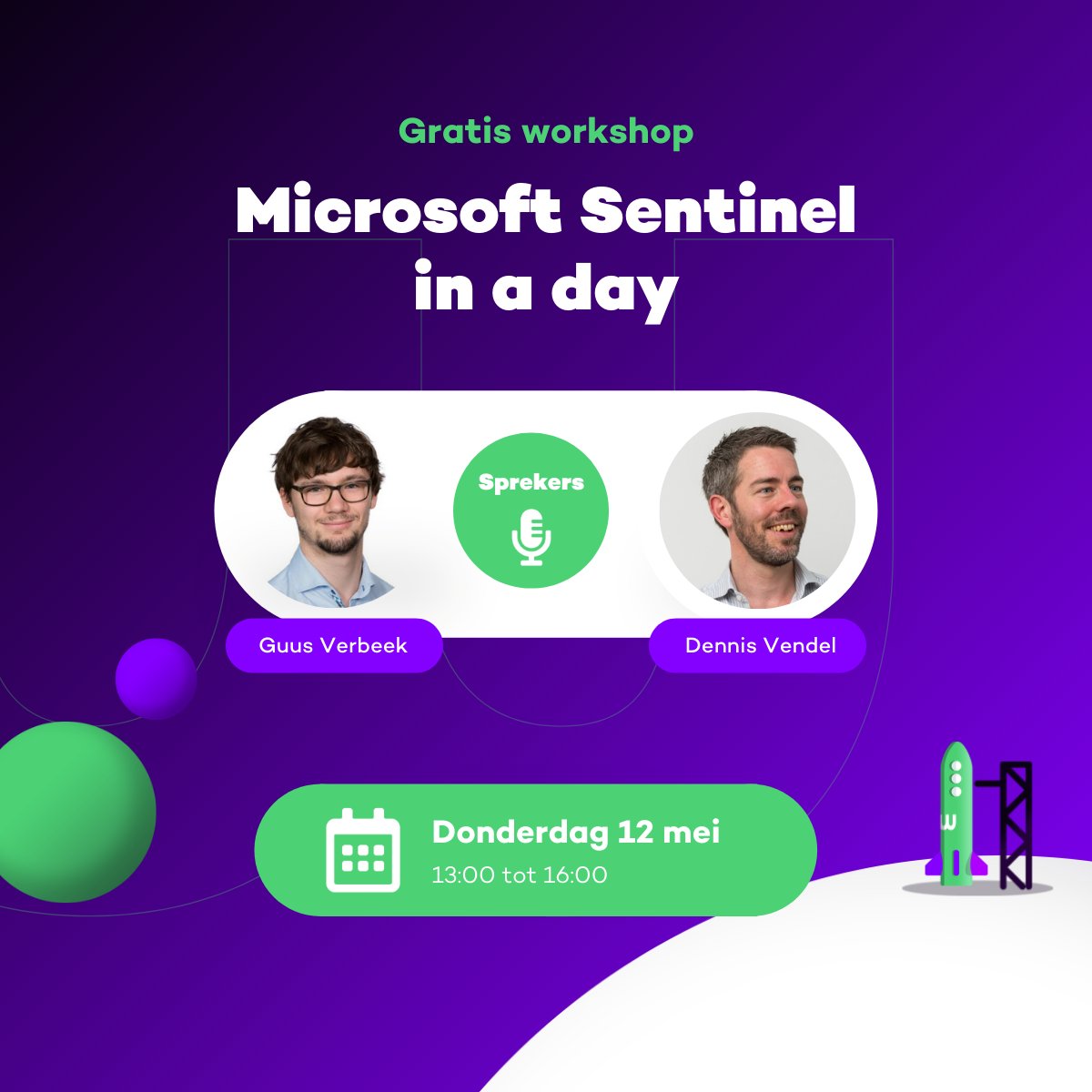 WortellBE's tweet photo. Microsoft Sentinel is de #SIEM oplossing van #Microsoft voor #cloudsecurity. In onze gratis online workshop "Microsoft Sentinel In A Day" ga je samen met onze security experts praktisch aan de slag met de inrichting van #MicrosoftSentinel. Claim je plek: https://t.co/muvawMfw2f https://t.co/D2tLjn17dp