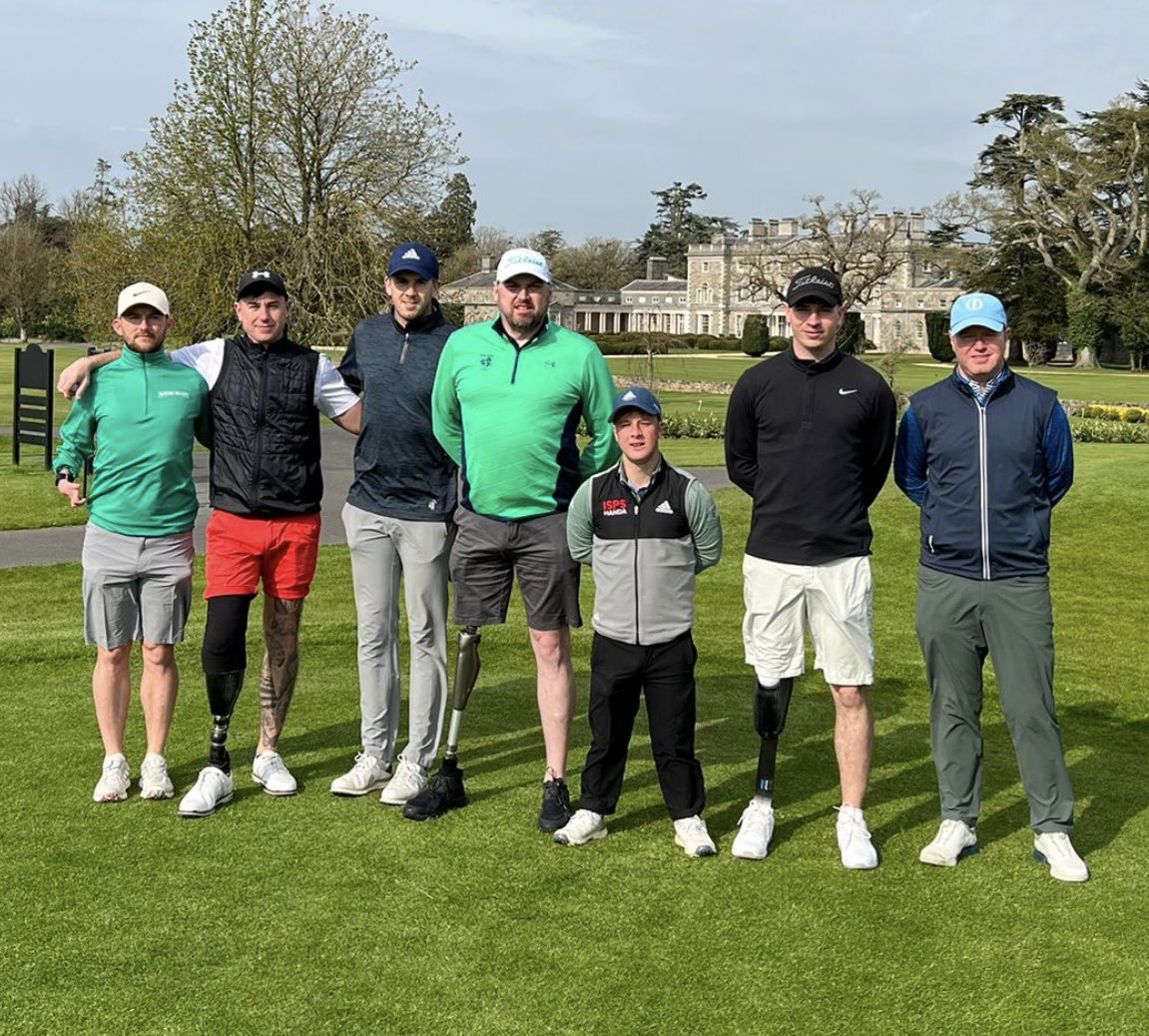 Day 1 at @GolfIreland_ Irish Disabled Team Trials on the O’Meara Course @CartonHouseGolf Such an honour to be asked to Captain this group of fantastic players at the European Team Championships this June. #golf4all #edga #golfireland