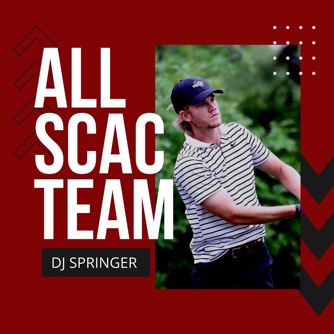TrinityUGolf's tweet photo. Congratulations to Jacob Mason and DJ Springer for making the All SCAC Team! https://t.co/iuDarC6FKK