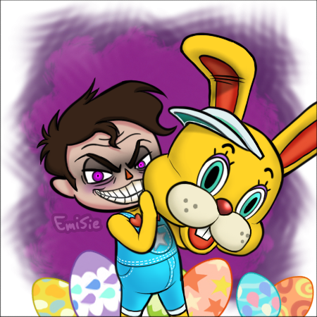 97EmilS's tweet photo. 𝐄𝐚𝐬𝐭𝐞𝐫 𝐀𝐫𝐭𝐬 𝟐𝟎𝟐𝟐
part 3 - "Zipper Afton"
Suggested by @/rensdrawing(@DrawingRens)
from 𝙄𝙣𝙨𝙩𝙖𝙜𝙧𝙖𝙢
#Easter #Easter2022 #EasterArt #97emisie #emisie #AnimalCrossingNewHorizons #ZipperTBunny #animalcrossing #PurpleGuy #WilliamAfton #BunnyDay #FNAF https://t.co/ok600p1RGn