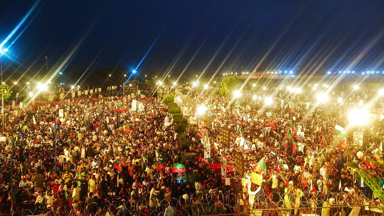 PTI lahore jalsa minar e pakistan imran khan