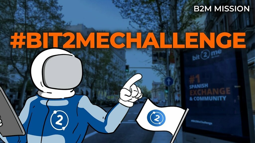 Bit2MeNews's tweet photo. 👨🚀 Apúntate a #Bit2MeChallenge - B2M Mission
👉🏻 https://t.co/By57TvpxPy https://t.co/dtsqyPBk4M