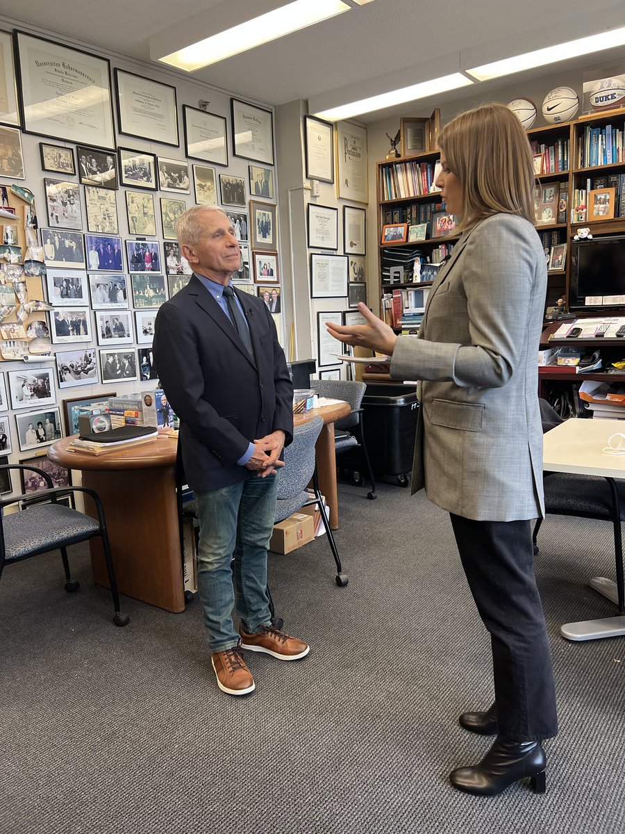 kasie's tweet image. Today on #TheSourceKasie🕵🏻
I spoke with Dr. Anthony Fauci about the mask court decision, vaccines for young children and what it’s like living as a hero to some and a villain to others
Hope you’ll watch @CNNplus — from 4pm ET