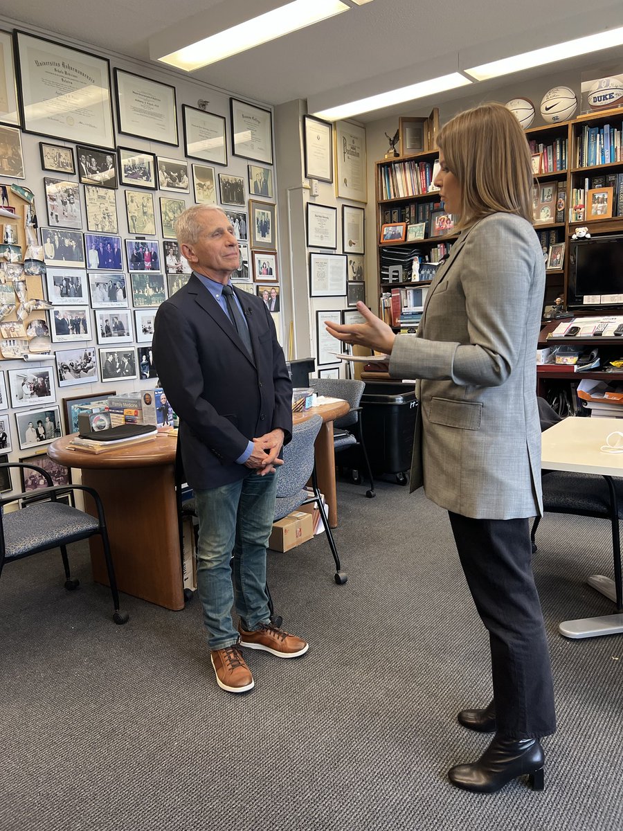 Today on #TheSourceKasie🕵🏻 I spoke with Dr. Anthony Fauci about the mask court decision, vaccines for young children and what it’s like living as a hero to some and a villain to others Hope you’ll watch ⁦@CNNplus⁩ — from 4pm ET