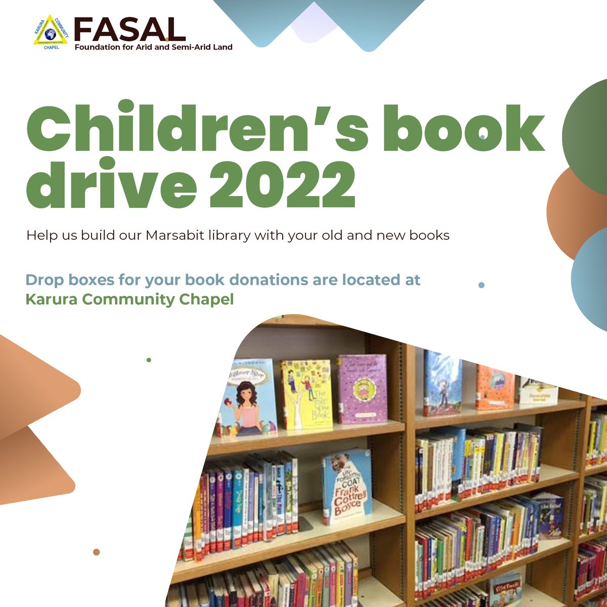 thekisima's tweet photo. Did you know?

Great leaders are great reader's? How sweet it is for all children to get access to different books as they grow their knowledge wider.

Join us on this book drive as we build up our Marsabit library with your old and new books

#karuracc 
#rootedinreading https://t.co/bMAueRTDfo