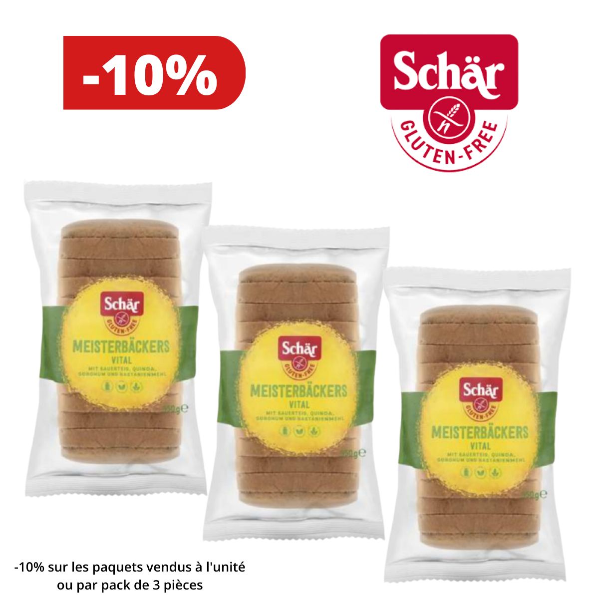 Promo : -10% -  Schär Pain Vital 350g 🍞 - mailchi.mp/noglutenshop.c… #sansgluten #glutenfree #gluten #glutenfrei #glutenfreerecipes #nogluten #senzaglutine #glutenvrij #gluten_free #glutenfreefood #glutenfreediet #pain #brood #bread
