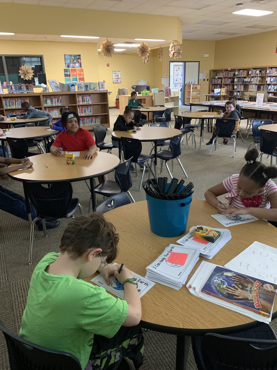East School Library tweet media