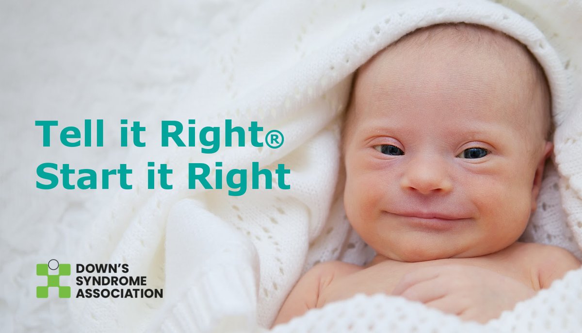 Sadly, we know that some of the information delivered by professionals relating to Down’s syndrome is outdated.

This is why our #TellItRight campaign is so vital.