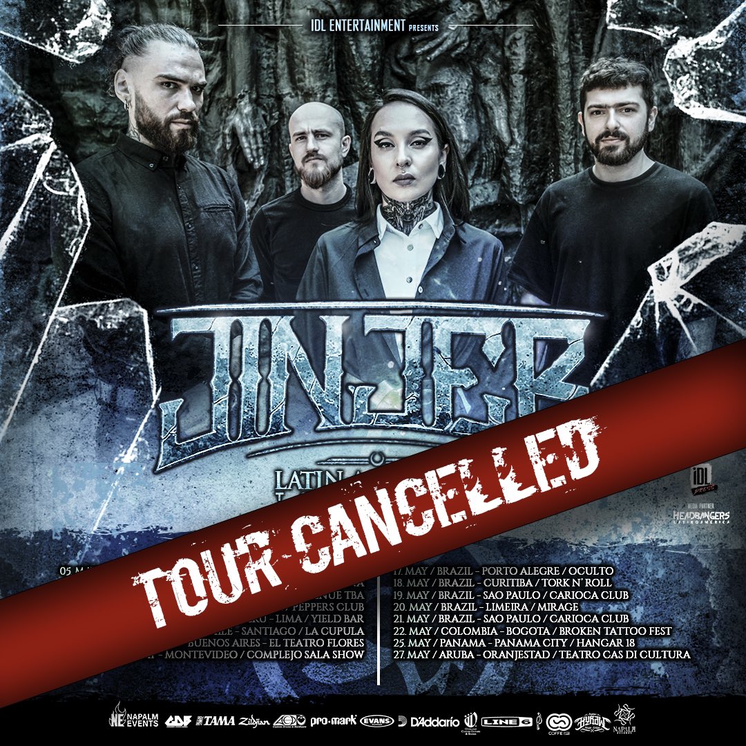 jinjerofficial's tweet image. 😢 … JINJER will return again. Full text at our IG/FB pages … #jinjer #ukraine #ukrainestrong