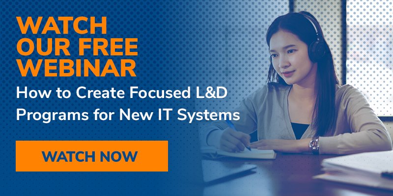 How do you successfully implement a new IT system and what role can a focused #LandD training program play in that success? Check out our most recent webinar to find out. hubs.ly/Q017TTCh0