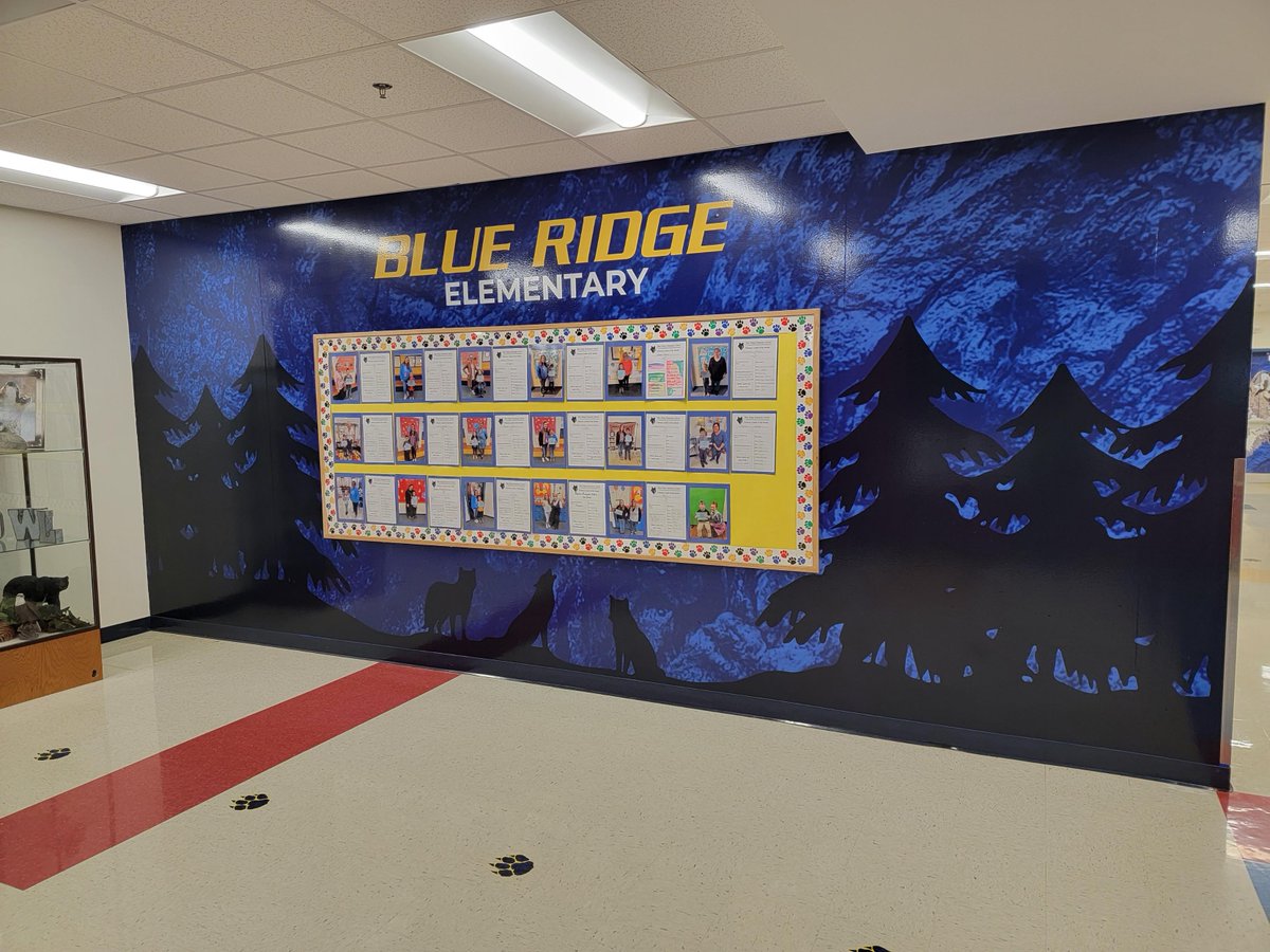 Fisher_Athletic's tweet image. Installed graphics in Burnsville, NC the other day.  Helped this school with some campus #branding.  We control the whole process: mockups, printing, installation. #getequipped @CooksTeamSports