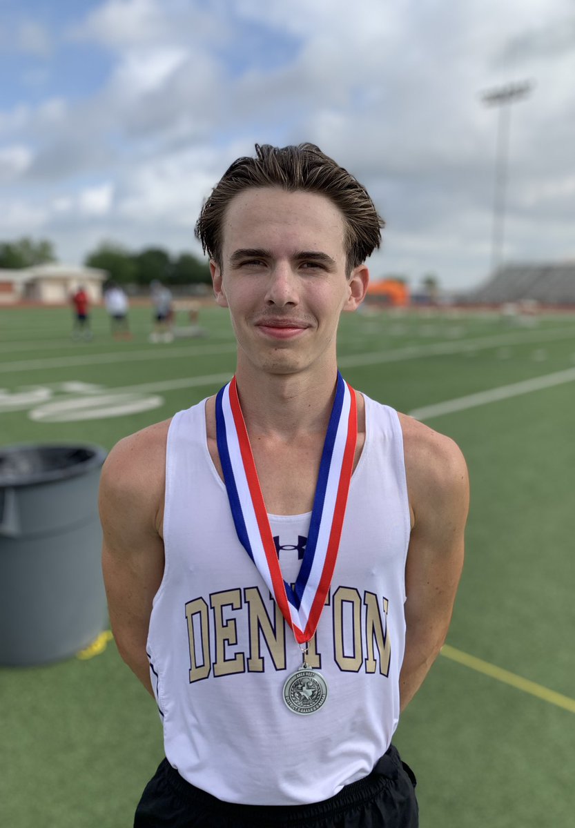 Wyatt Athey gets 2nd place and qualifies for Regionals in the 3200m!! <a href="/Denton_High/">Denton High School</a> <a href="/dentonisd/">Denton ISD</a> <a href="/DentonISDSports/">Denton ISD Athletics</a>