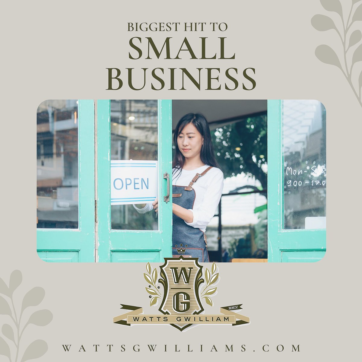 Small businesses tend to be greatly challenged during inflationary times, but why? What are the details? Read more, here: wattsgwilliam.com/market-volatil… #smallbusiness #inflation #smallbizusa
