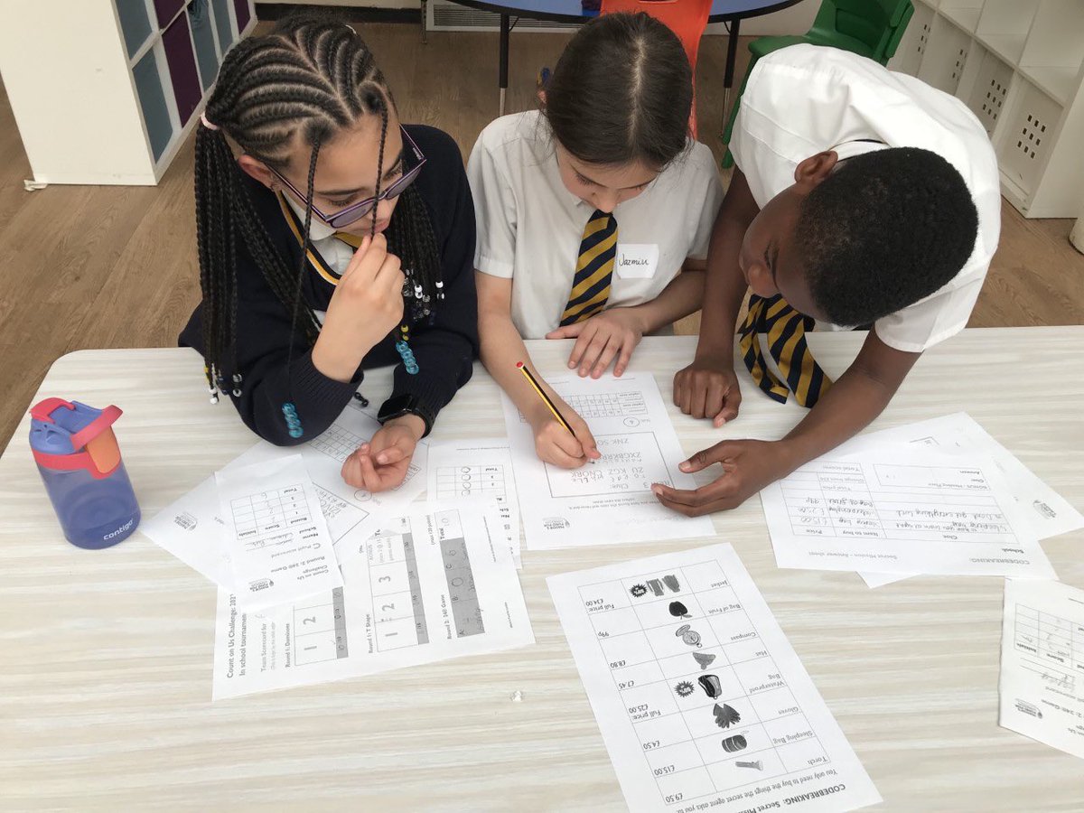 ColerainePark's tweet photo. Coleraine Park battled Philip Lane in a Maths Challenge tournament for Year 4 & 5. They solved code breaking puzzles, and so much more! We had lots of fun - bring on the London heats in May! Go Team CP. #PrimaryChallenge.Β
@mayorsfund https://t.co/HZDMUO5ND6