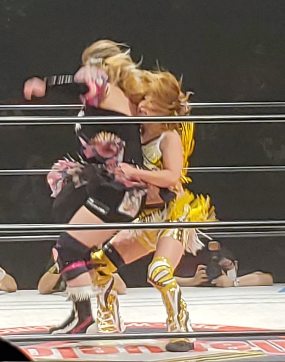 yellowwave0124's tweet photo. Apr.20,2022 #Marvelouspro
新木場1stRing
［#Yellowbee］
#永島千佳世 &amp; #杏ちゃむ        
                 vs
［黒鳳蝶］
#渡辺智子 &amp; #伊藤薫 
隊長( *¯ ꒳¯*)✨ https://t.co/Ea4JJ4frVu