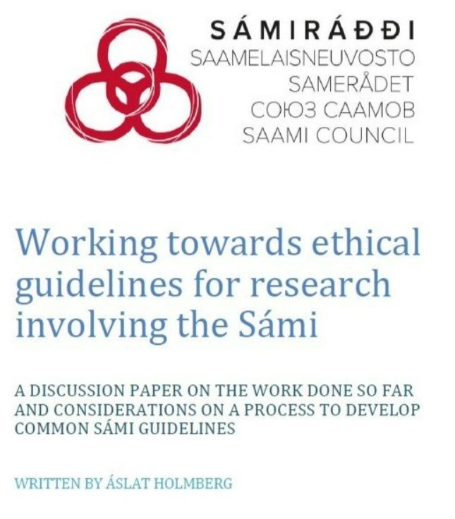 #SaveTheDate for 23-24 May Workshop in Kautokeino- The Saami Council invites comments on a discussion paper about #research #ethics working in Sápmi - check out the paper below and send your proposed questions in by 15th May #policyadvice #IndigenousPeoples #collaboration