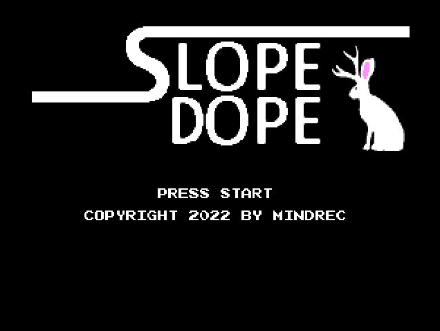 MindRecGames's tweet photo. Today we;re going to talk about one of the smaller games on the upcoming VAX release: Slope Dope.  Slope Dope is a basic downhill skiing game, you have a time limit and try to go as far as possible. Hitting a tree causes you to crash (and suspends distance recording) ... 1/3 https://t.co/VKqUUGz4xr