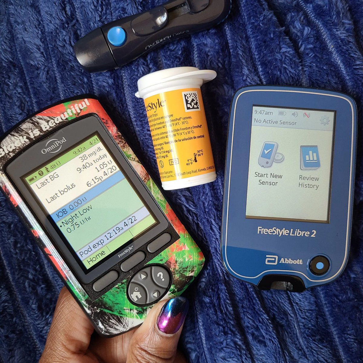 AnitaNBrown's tweet image. So I woke this morning with my #FreeStyleLibre2 sensor not working & I was supposed to have just over 10 hours left!
#SensorFailure #BlackDiabetic #BlackQueen #DiaBadAss #T1D #DiabetesWarrior #DiabeticActress #T1DActress #T1DDancer #DiabeticDancer #T1DBowler #DiabeticBowler