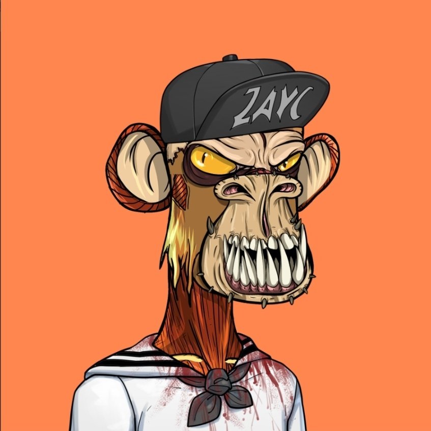 luaRFJ's tweet image. #NewProfilePic @ZombieApesNFT @ZombieZebrasNFT