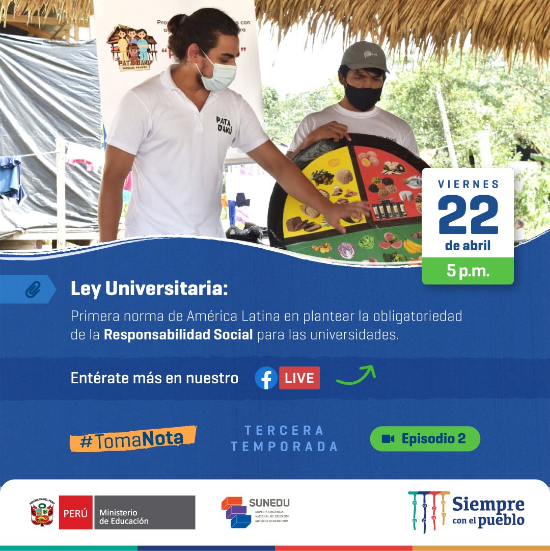 Sunedu on Twitter "🤓 ¿Sabías que la Ley Universitaria 30220 es la