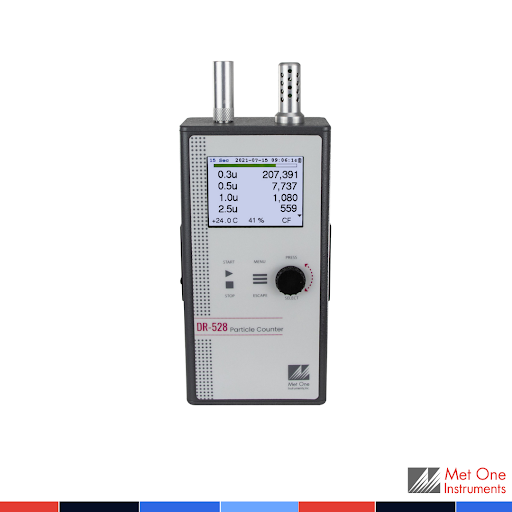 met_one's tweet photo. The DR-528 Handheld #ParticleCounter is the perfect addition to any #cleanroom or #controlledenvironment #airmonitoring application. It simultaneously measures & records eight user-defined particle sizes, from 0.3 to 10.0 microns.
Learn more ➡️ https://t.co/xACYz5WUGa https://t.co/XvP3EEEYhe