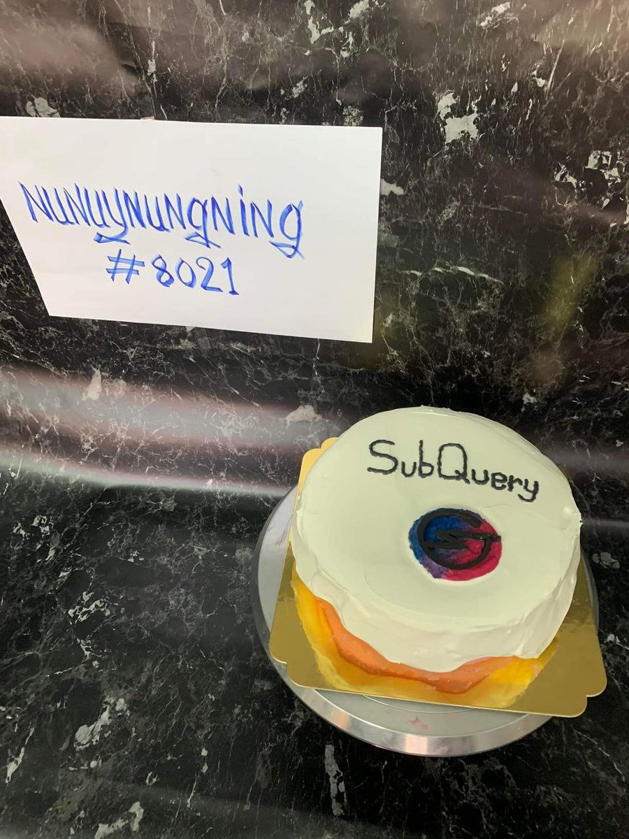 NuNoyDeFi's tweet image. My cake 2 colors 2 designs for subquery ☺️
@SubQueryNetwork🎂 
@PThanate
@RoongPok
@mynamelily

#web3 #SubqueryFood #SubqueryApril #SubqueryHandmade
