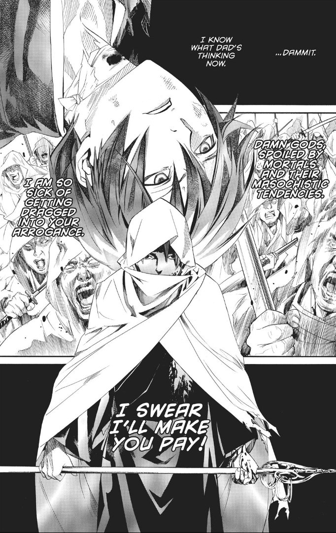 Jaleelsmith14's tweet photo. Caught up to noragami really enjoy it yato charcter being awesome discovering his past and stuff and the antagonist got alot better for me during the current arc hope it continues 
Rating 8.5-9
Fav panels 
#manga #norgami https://t.co/yl1h60fzAS