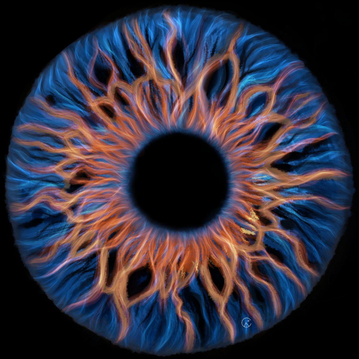 NFT fire Iris, I just love it 💕           #alinailiescuart  #arinftart #sculpture #painting #digitalart #resin #nft #nftcommunity #iris #eye #nftartist #nftcollectors  #nftart #nftcollection #sellnft #opensea #Rarible #ethereum #nftartgallery #metaverse