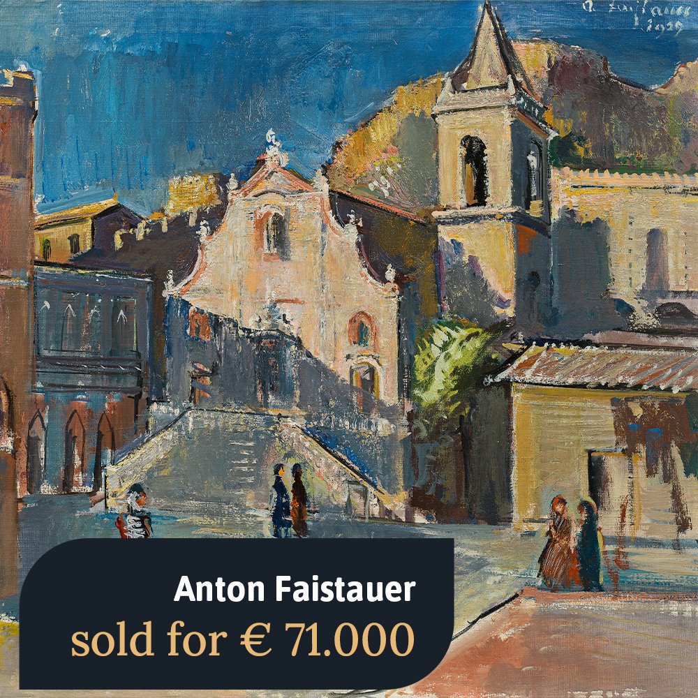 imkinsky's tweet photo. #AntonFaistauer

Aus einer österreichischen Privatsammlung stammten sechs Werke des Salzburgers Anton Faistauer, die sehr gute Preise in unserer Auktion erreichten. 

#auktionshaus #auctionhouse #artbusiness #art #artmarket #artinvienna #artlovers #artworks https://t.co/7sjLHHRvGH