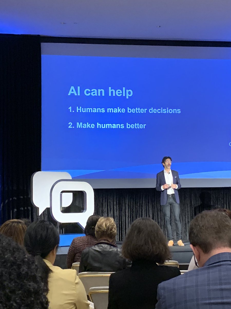 One of my favorite speakers <a href="/oziadias/">Ziad Obermeyer</a> on #AI and #healthequity at #QT2022 <a href="/NCQA/">NCQA</a>