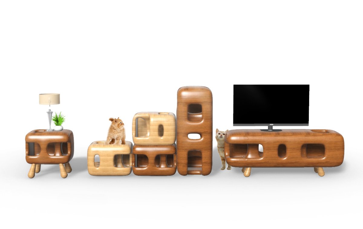 WeiDesigner's tweet image. Hi~~we are developing wooden pet furniture in our studio. The plan is about to be realized!!!

There will be more news to share with you later.
#newfashionfurniture #petfurniture #woodenfurniture
#woodworking #amazingwoodworking #木工工藝 #woodenmolding