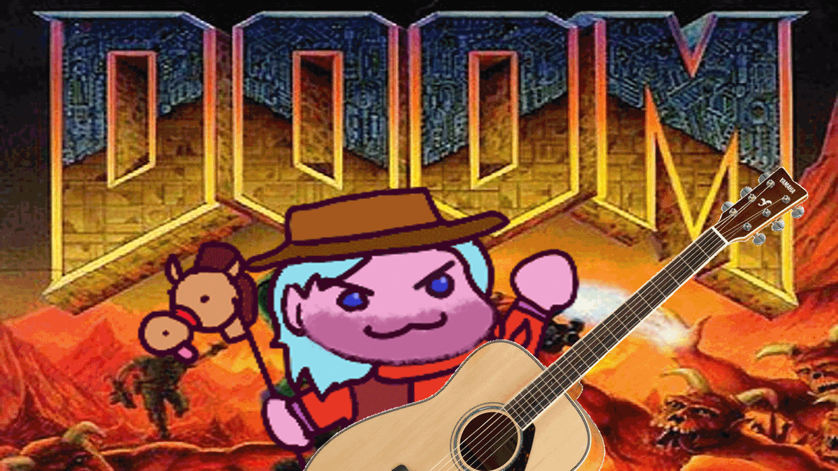 ReddCanadayVT's tweet photo. In about 5 minutes we're gonna be doing some doom and guitar practice, click here for big cyberdemon butts.
#Reddlive #Vtuber #ENVtuber #DOOM https://t.co/g3rpIPzvNx