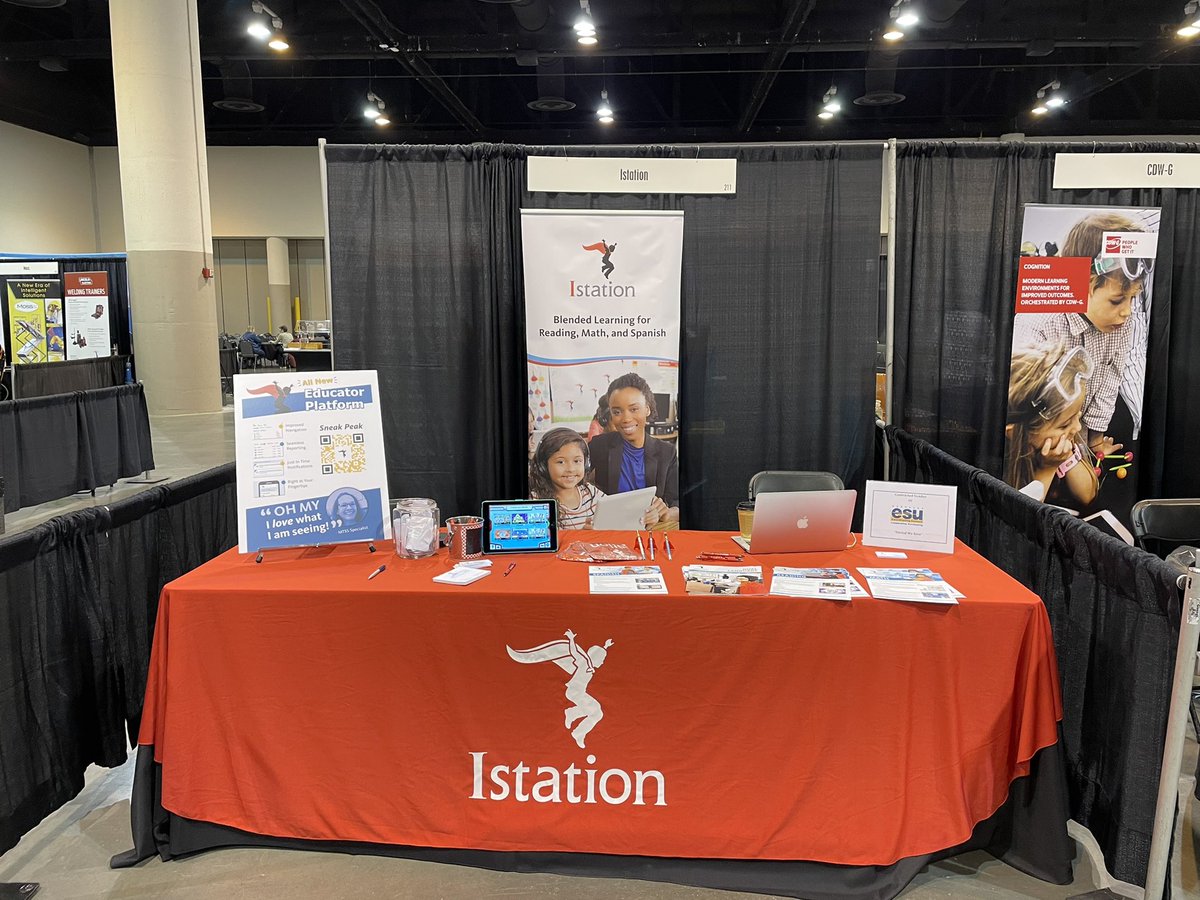 NETA 22! Come see <a href="/Istationed/">Istation</a> at Booth 211 to learn more about reading, Lectura &amp; math! #neta22 #redcapenation